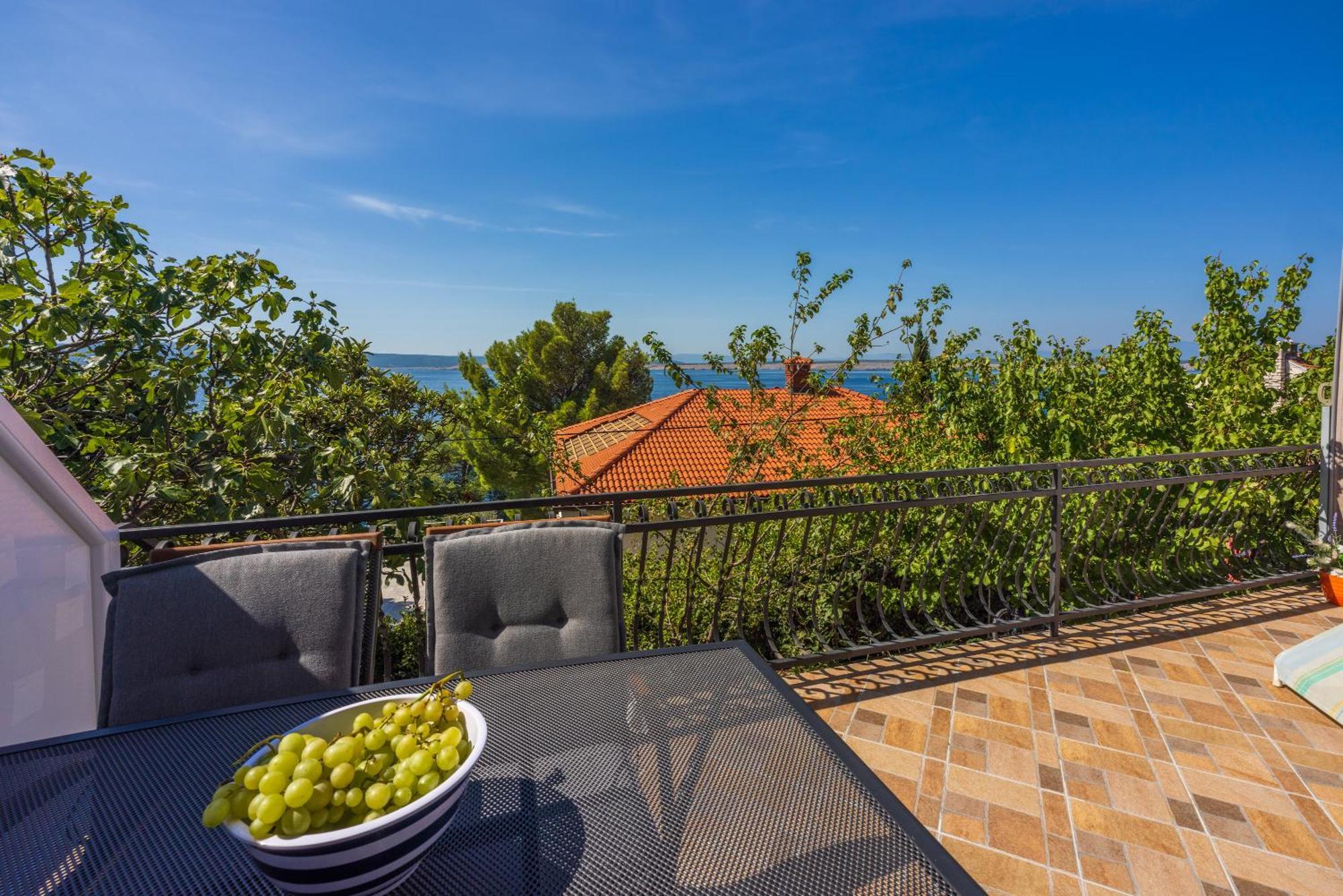 Apartmani Azur Dramalj Bagian luar foto