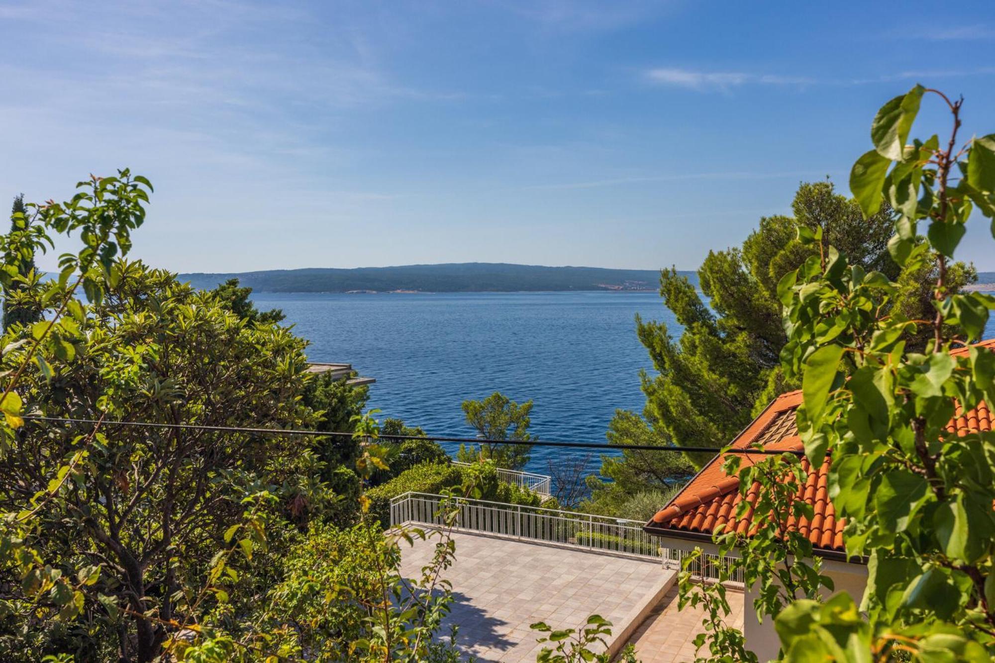 Apartmani Azur Dramalj Bagian luar foto